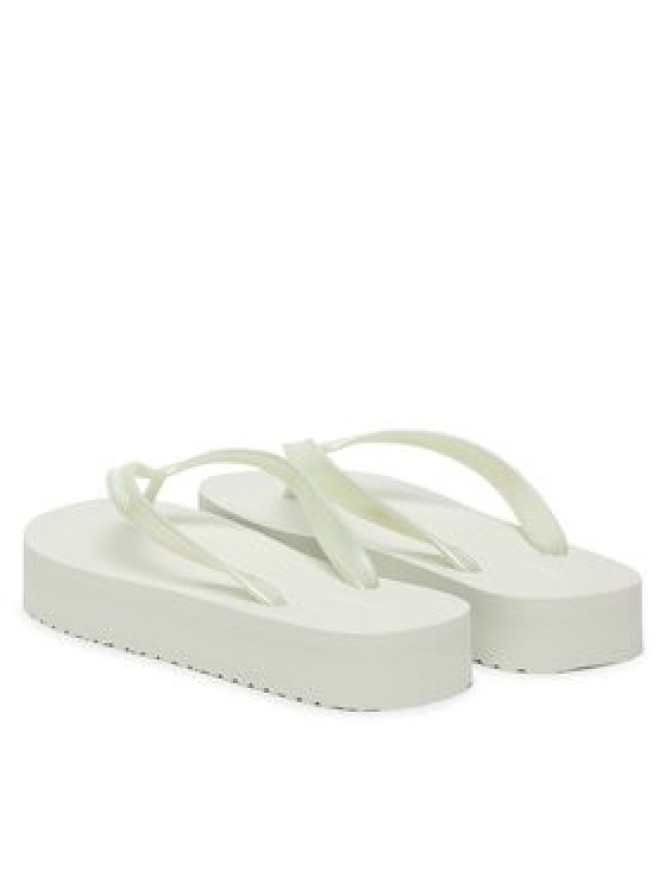 Calvin Klein Japonki Flatform Flip Flop Met Tpu HW0HW03120 Błękitny