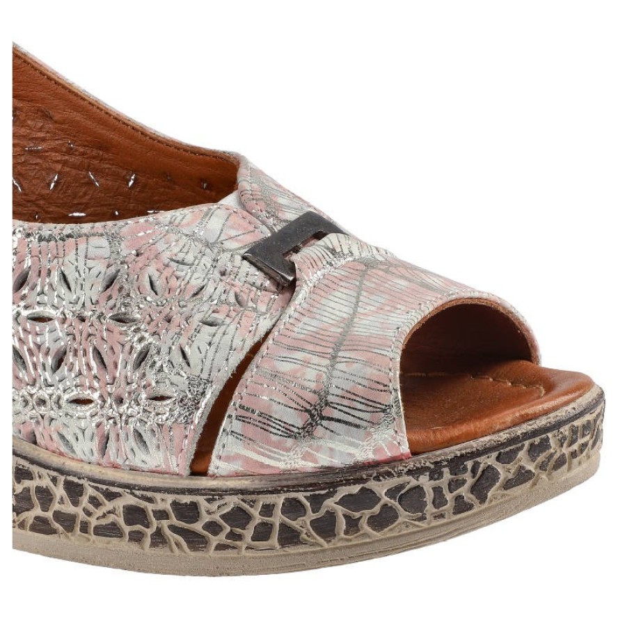 Kolorowe Sandały Lanqier Damskie Buty Na Lato