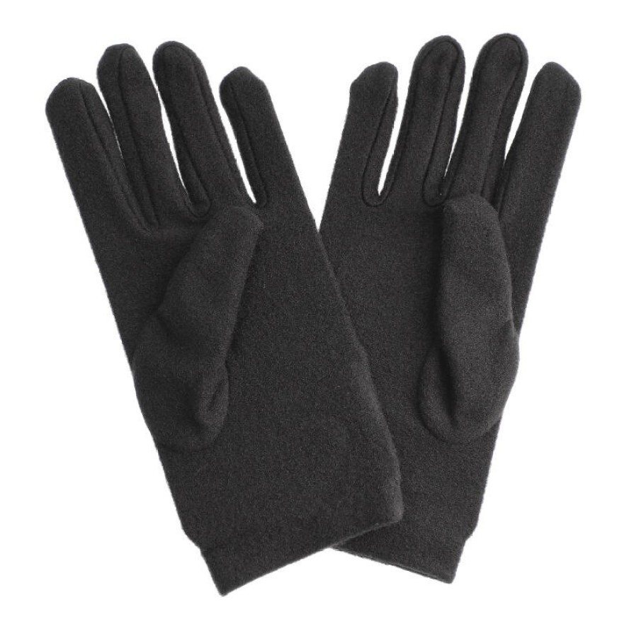 Czarne Rękawiczki Damskie Moraj