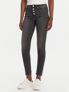 Calvin Klein Jeans Jeansy J20J225114 Czarny Skinny Fit