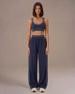 Spodnie dresowe Oversize Track Pant - Granatowy