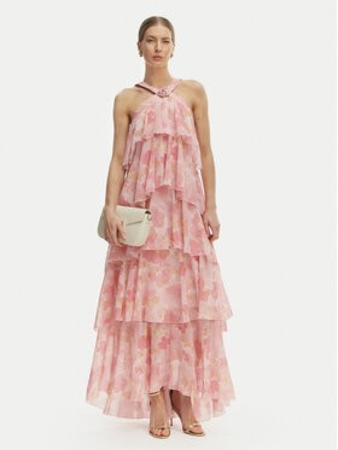 Vero Moda Sukienka wieczorowa Felicia 10295237 Różowy Slim Fit