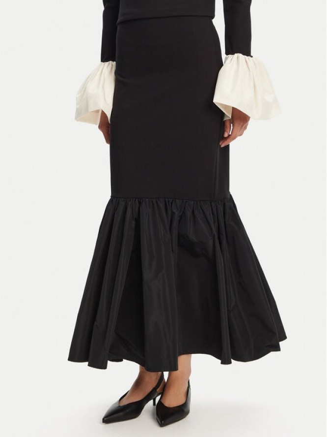 STAUD Spódnica maxi Hawthorne R25R6115PF Czarny Regular Fit