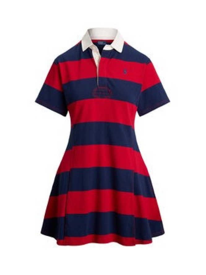 Polo Ralph Lauren Sukienka codzienna 211971761001 Czerwony Regular Fit