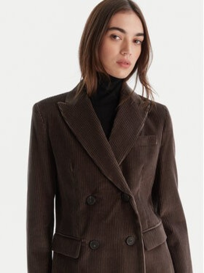 Weekend Max Mara Marynarka Katanga 2525046062 Brązowy Regular Fit