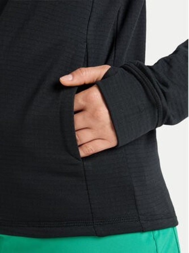 Roxy Bluza techniczna Vertere Full Zip ERJFT04974 Czarny Regular Fit