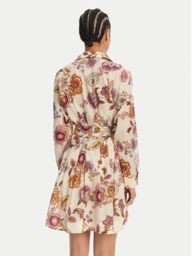 Devotion TWINS Sukienka koszulowa Lemon 025.316G Beżowy Loose Fit