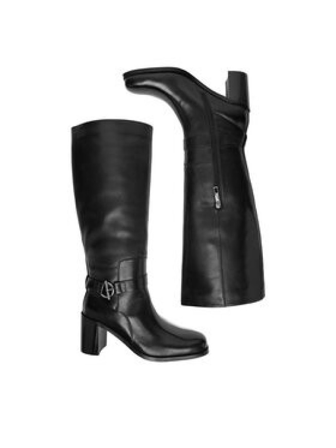 GINO ROSSI Kozaki EO-GLC8655C-16-2624 Czarny