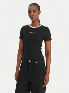 Guess Jeans T-Shirt W6GPA9 KF641 Czarny Slim Fit