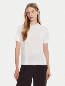 Calvin Klein T-Shirt LV044B206G Biały Regular Fit