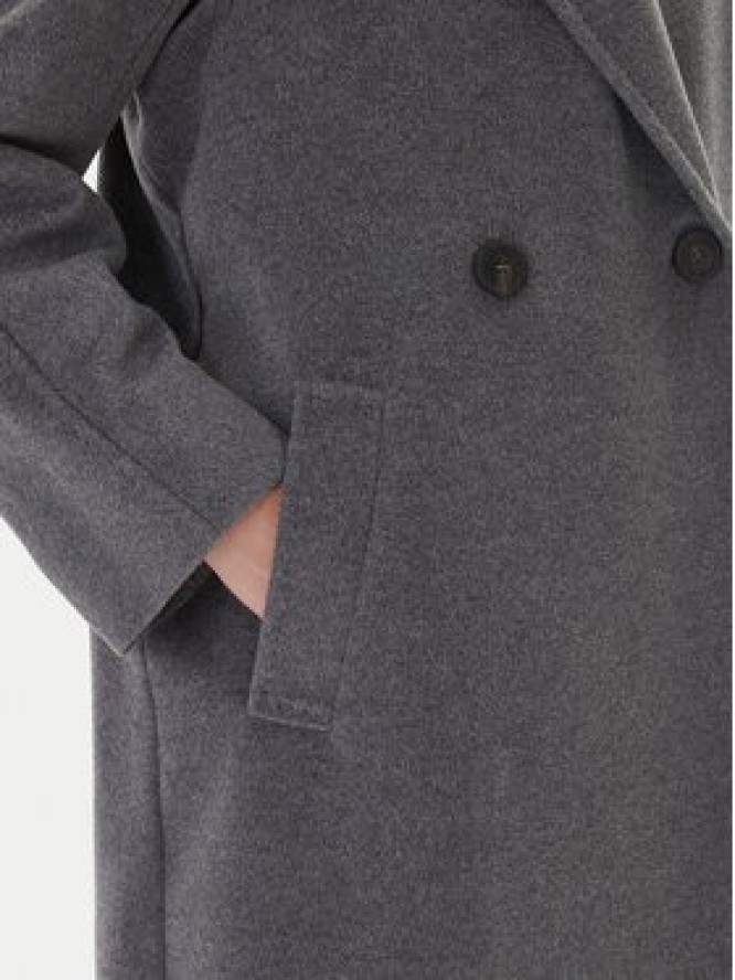 Weekend Max Mara Płaszcz wełniany Resina 2525016102 Szary Regular Fit