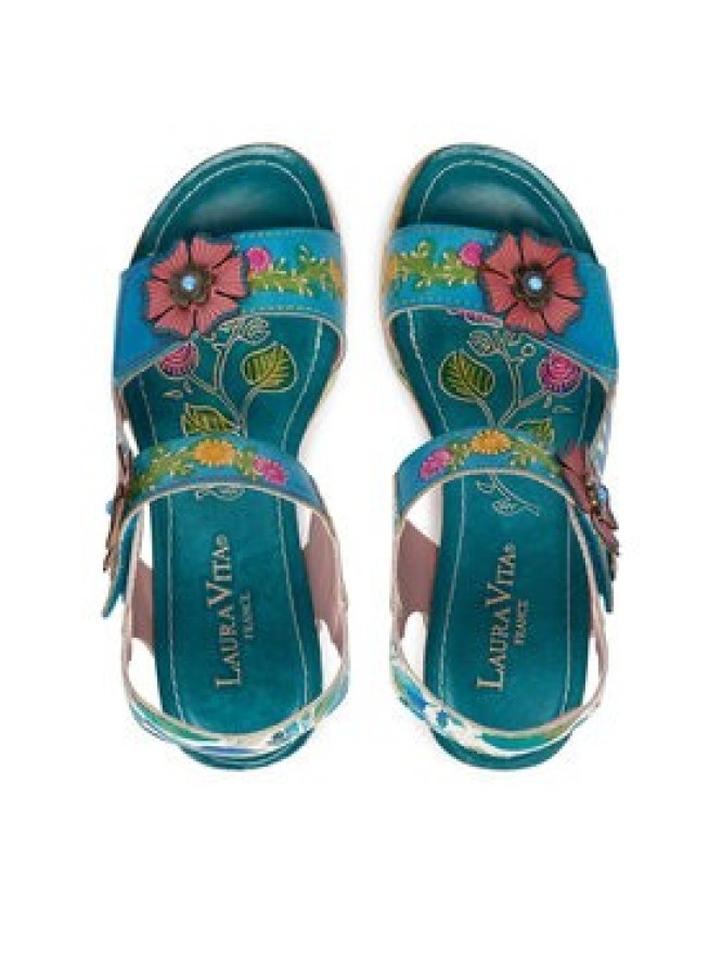 Laura Vita Sandały Bonito 38 Niebieski