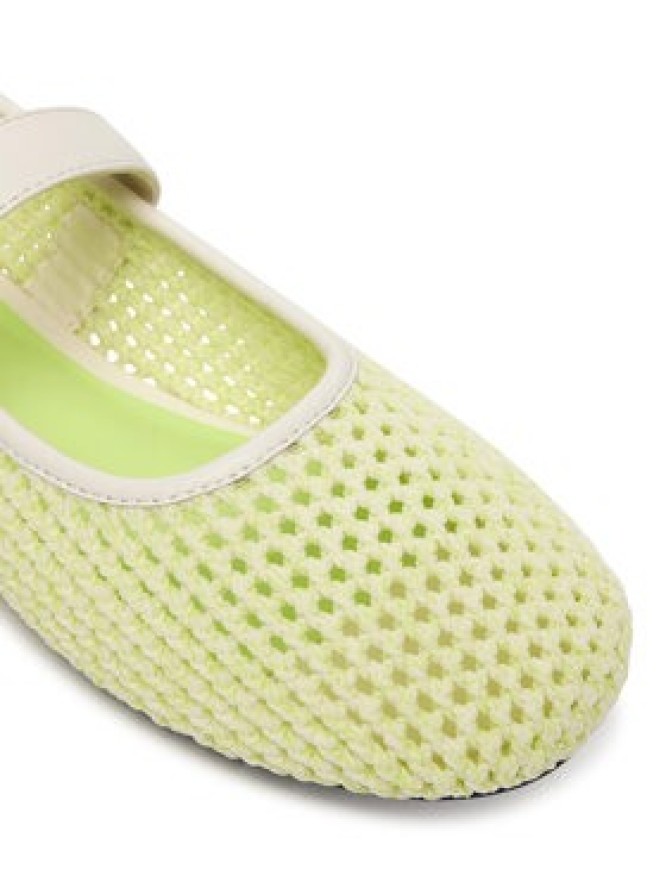 Tommy Jeans Baleriny Tjw Knitted Ballerina EN0EN03030 Biały