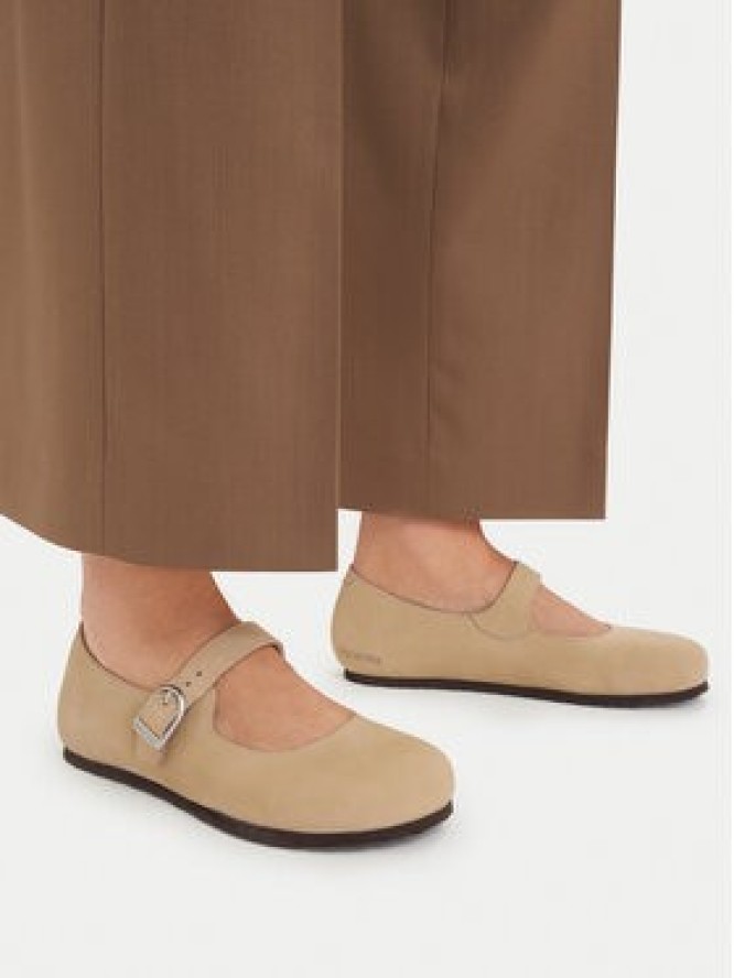 Birkenstock Baleriny Santa Clarita 1031613 Beżowy