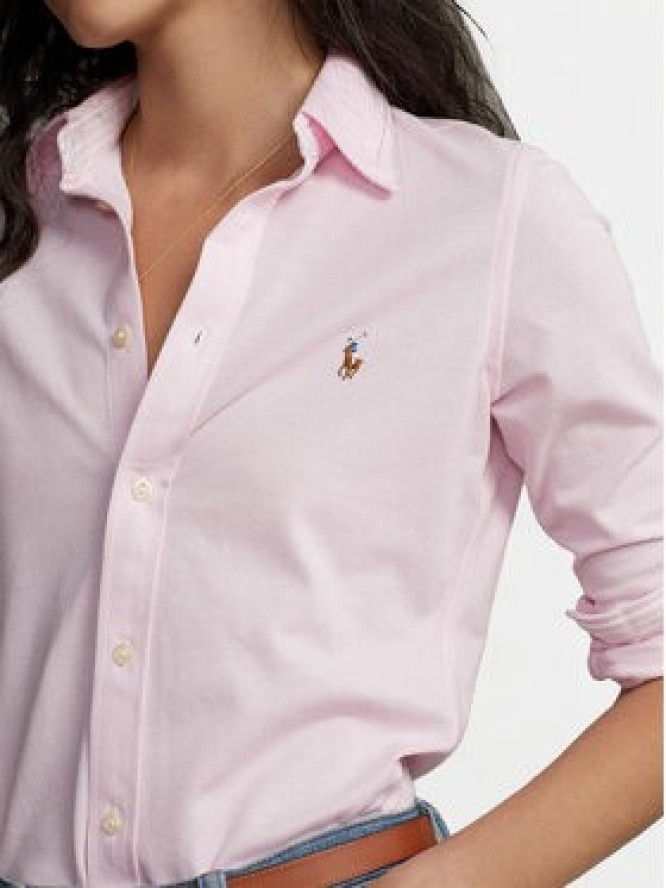 Polo Ralph Lauren Koszula Heidi 211664427002 Różowy Slim Fit