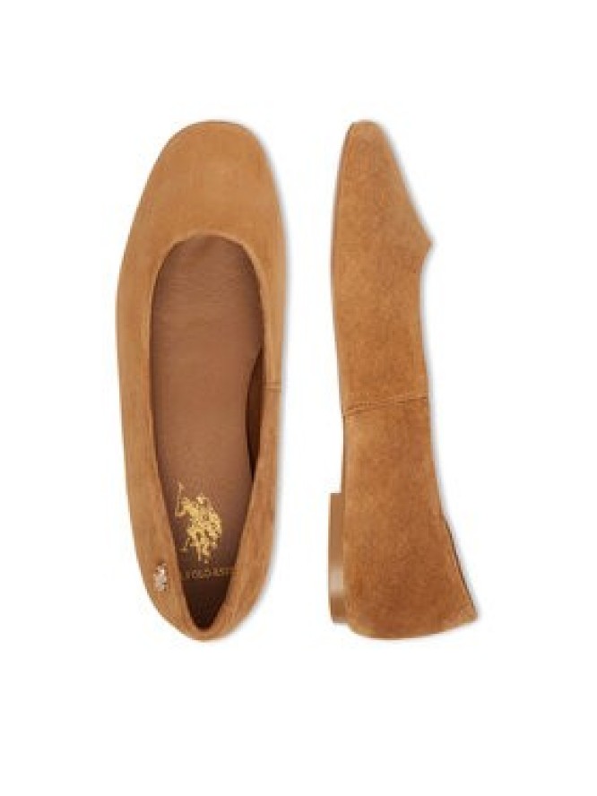 U.S. Polo Assn. Baleriny EO-AYOLY001W/6S1 Brązowy