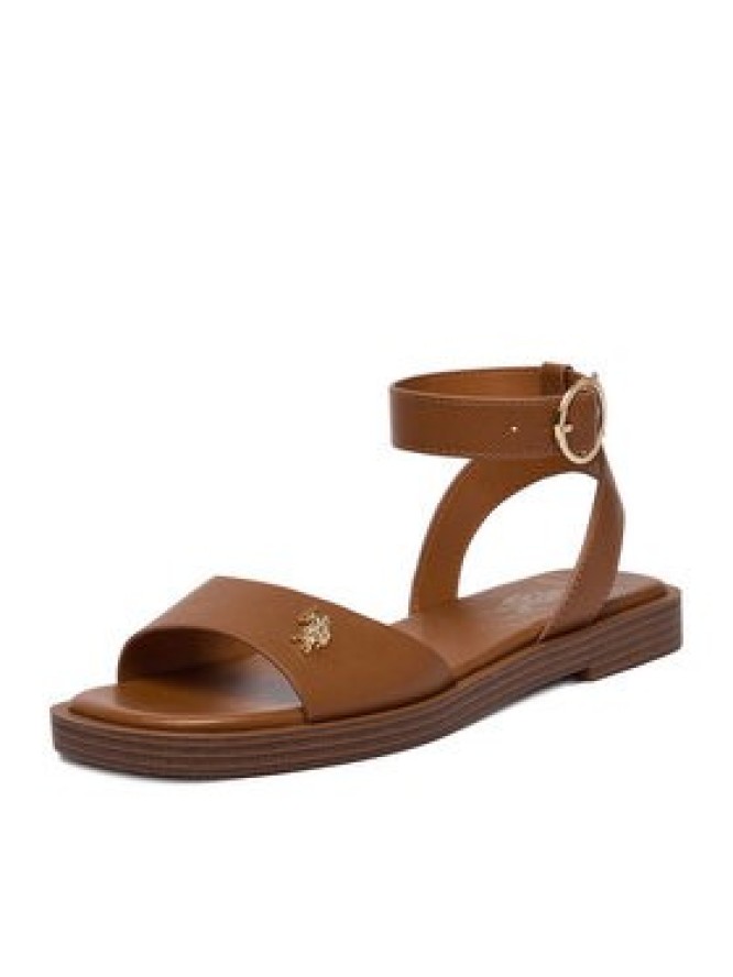 U.S. Polo Assn. Sandały EO-MARINA001W/6Y1 Brązowy