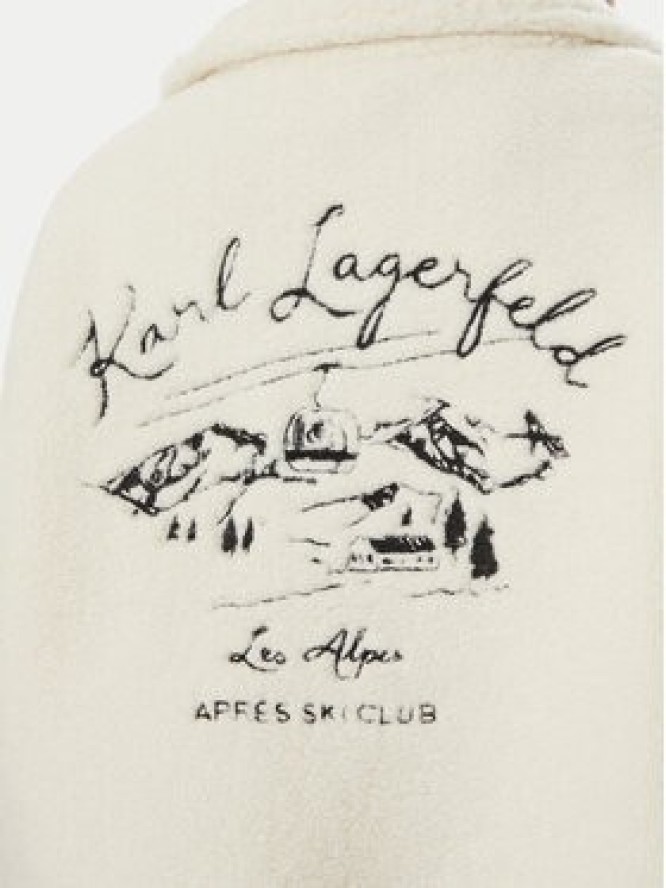 KARL LAGERFELD Polar B4W44010 Kremowy Regular Fit