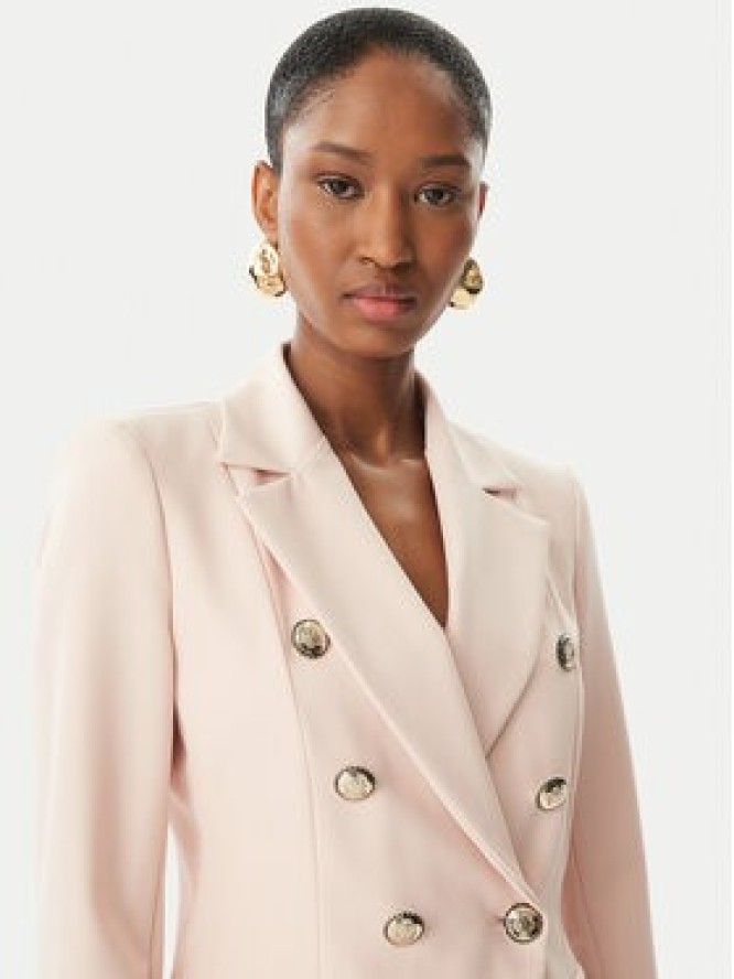 Maryley Marynarka 26EB139/43PY Różowy jasny Regular Fit