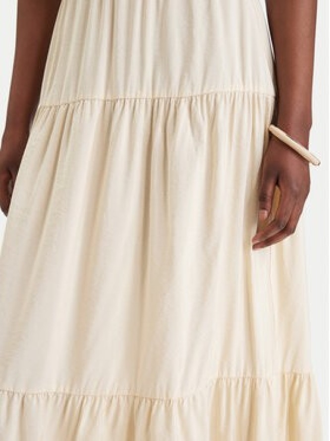 Marella Spódnica maxi Ciocca 2613101084 Écru Regular Fit