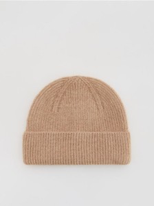Czapka beanie - brązowy