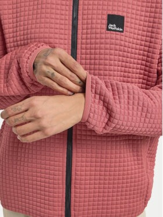 Jack Wolfskin Bluza Mogari A63850 Różowy Regular Fit
