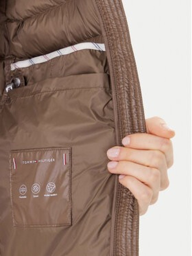 Tommy Hilfiger Kurtka puchowa WW0WW46788 Brązowy Regular Fit