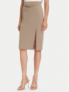 Marciano Guess Spódnica midi 5YGD07 7357A Beżowy Regular Fit
