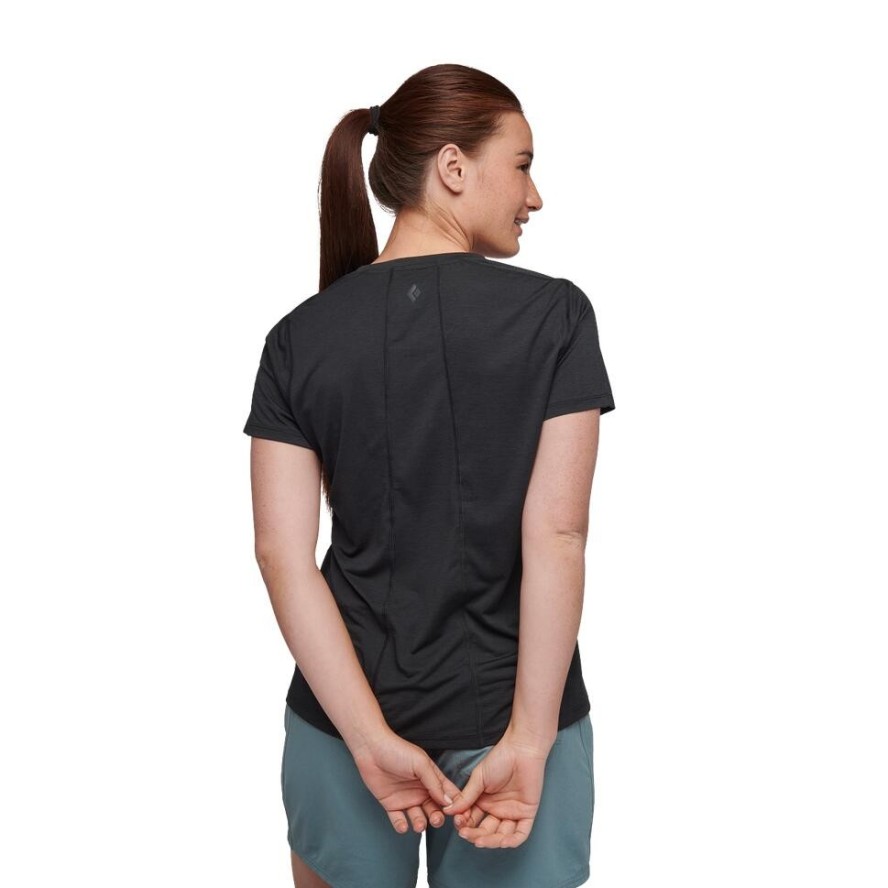 Koszulka turystyczna damska Black Diamond Lightwire SS Tech