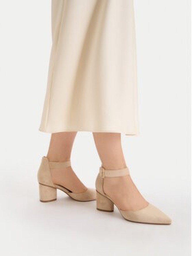 DeeZee Czółenka CEO-112233 Beżowy