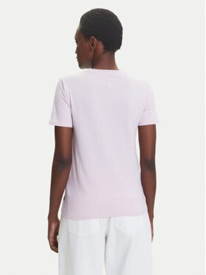 Converse T-Shirt Floral Chuck Taylor 10027751-A03 Różowy Regular Fit