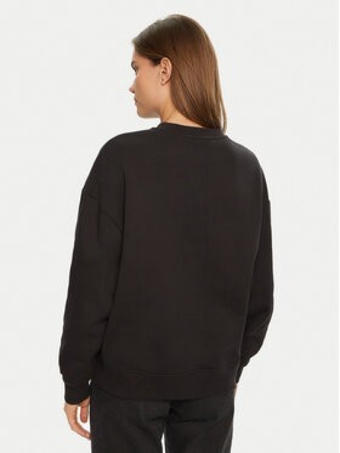 Calvin Klein Jeans Bluza Glossy Monologo J20J224724 Czarny Regular Fit