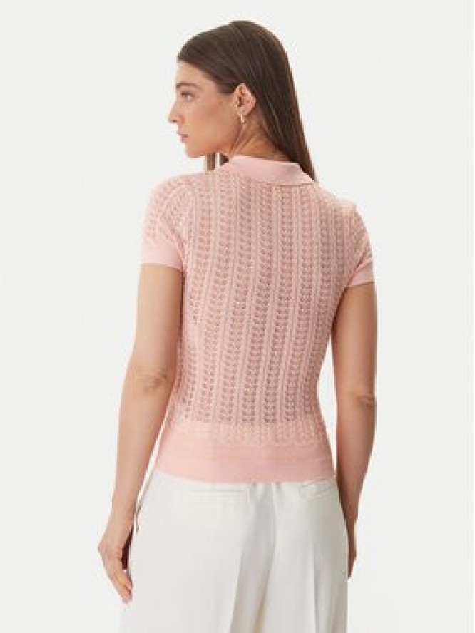 Guess Sweter W6GR25 Z0672 Pomarańczowy Regular Fit