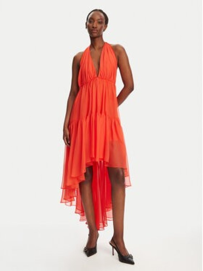 Bardot Sukienka koktajlowa Leona 59861DB Koralowy Regular Fit