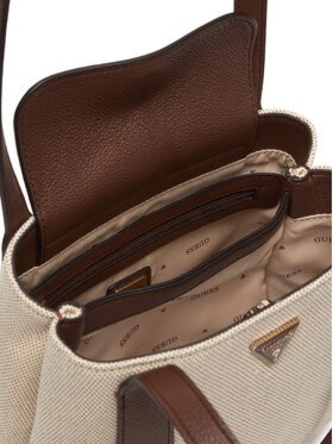 Guess Torebka Alice HWWG99 26220 Kremowy