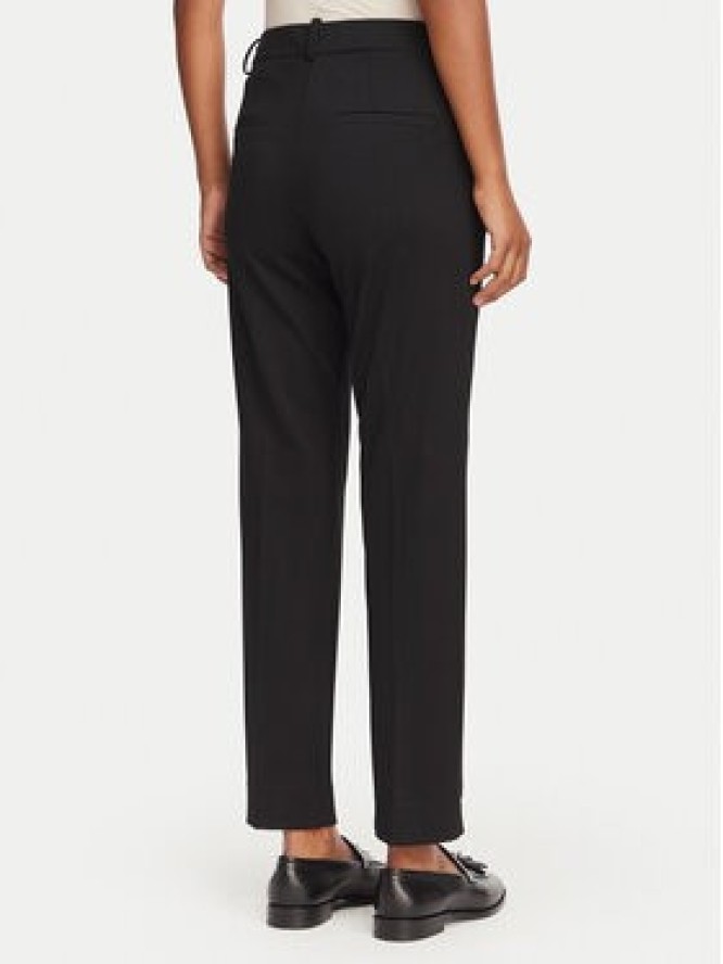 Marella Spodnie materiałowe Paese 2623786034 Czarny Regular Fit