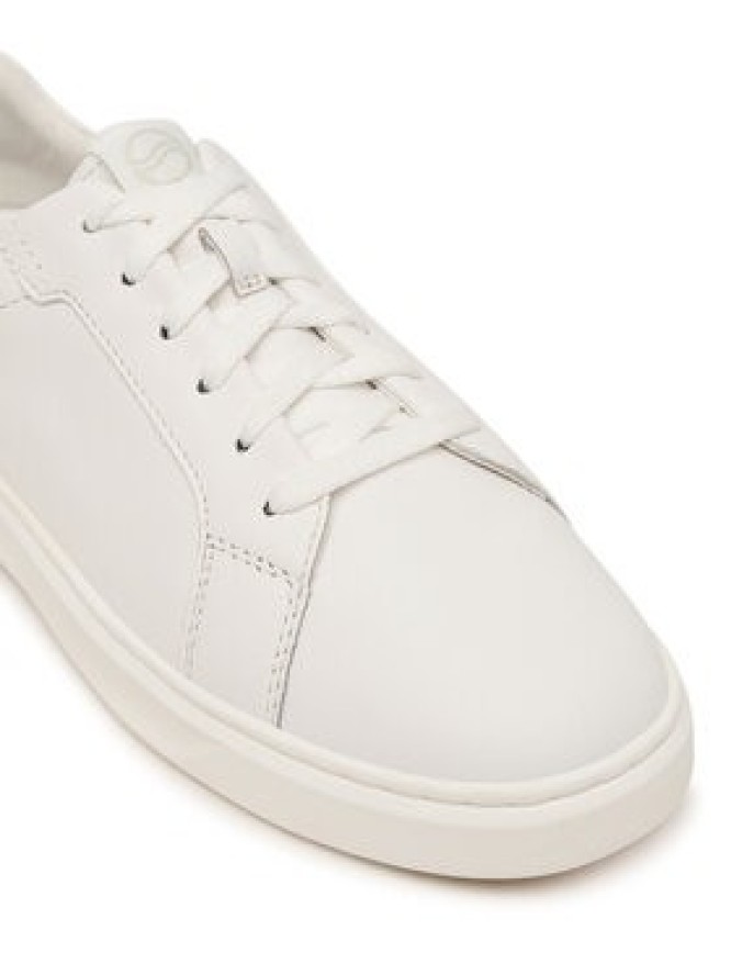 Clarks Sneakersy Code C Lace. 26327905 Biały
