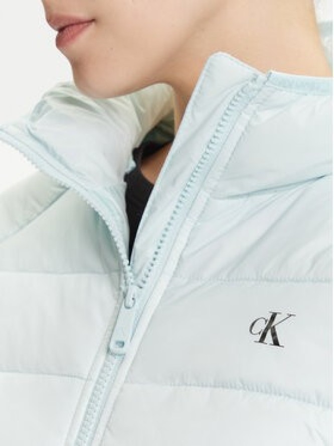 Calvin Klein Jeans Kurtka przejściowa LV047C510G Błękitny Regular Fit