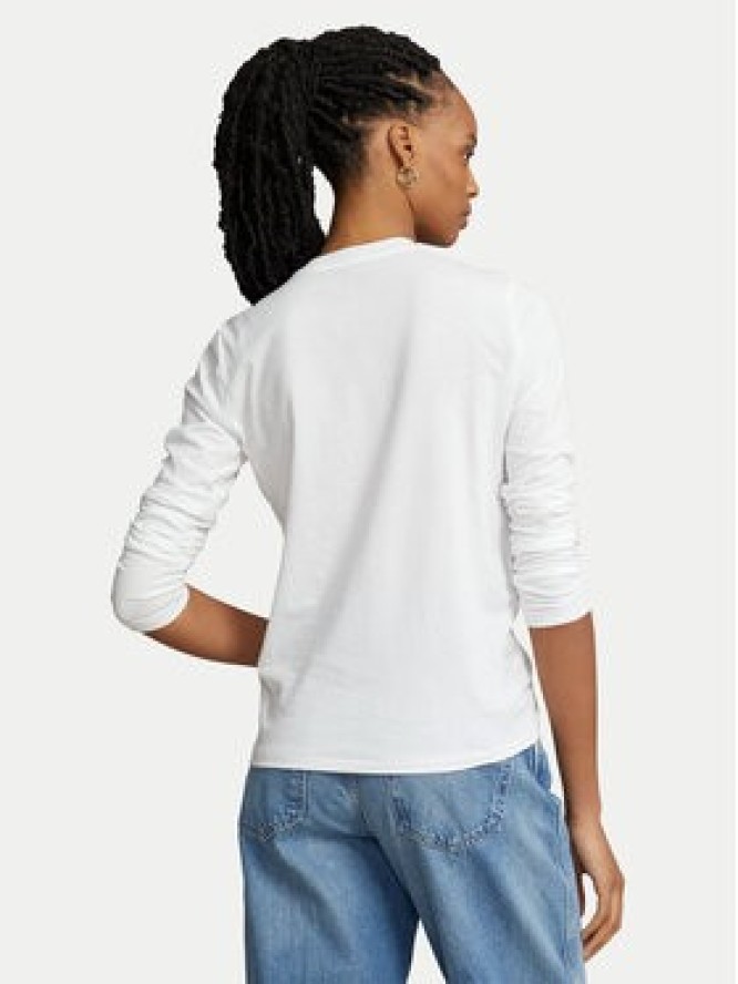 Polo Ralph Lauren Bluzka 211898699001 Biały Regular Fit
