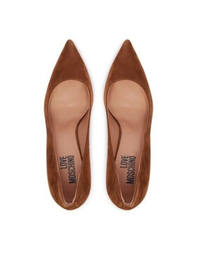 LOVE MOSCHINO Szpilki JA10459G1PJA0210 Brązowy