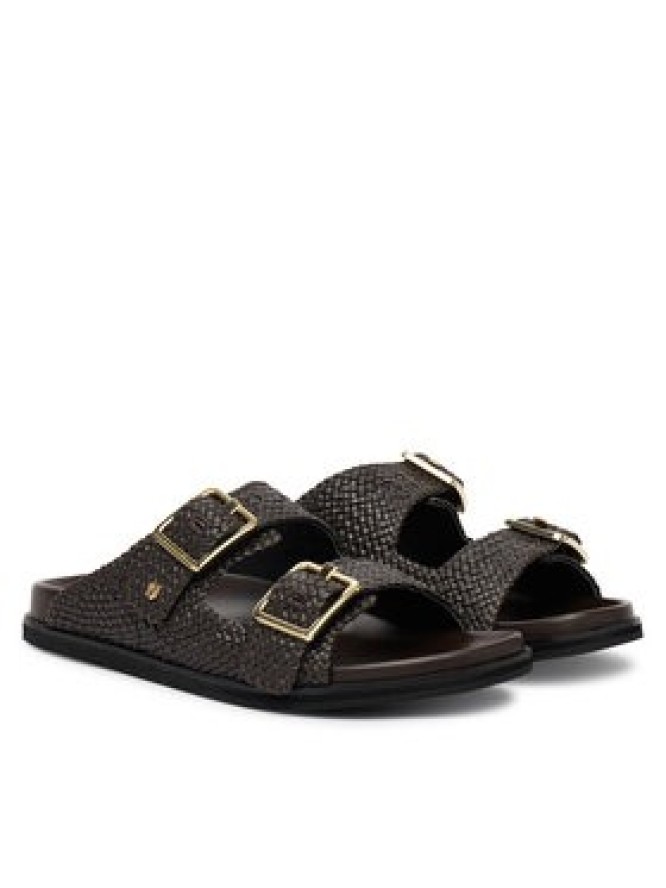 BOSS Klapki Freyah 50563359 Brązowy