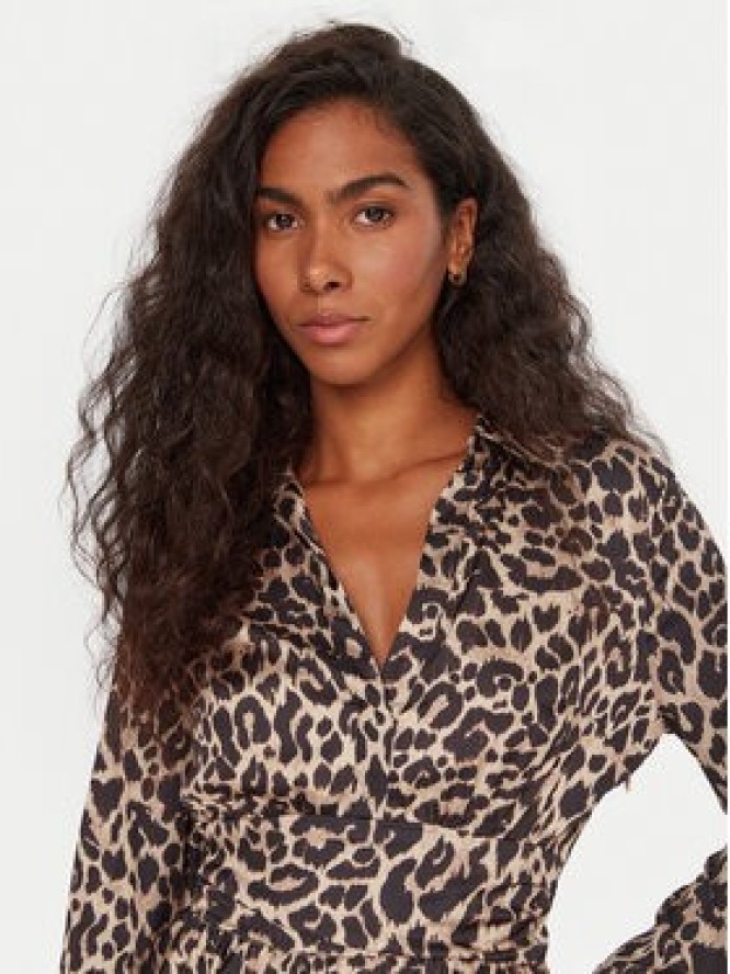 Guess Sukienka koktajlowa W5YK00 WF1T2 Kolorowy Regular Fit