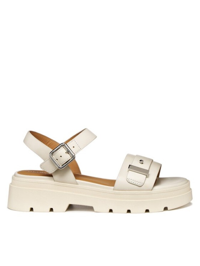 Geox Sandały D670NB-00043 Kremowy