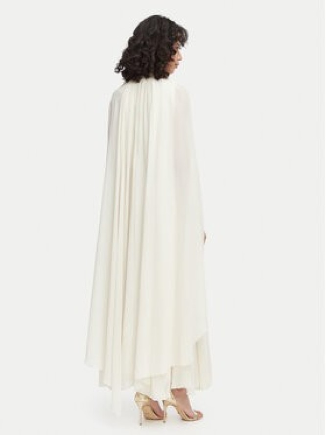 Vero Moda Sukienka wieczorowa Jasmine 10347654 Kremowy Relaxed Fit