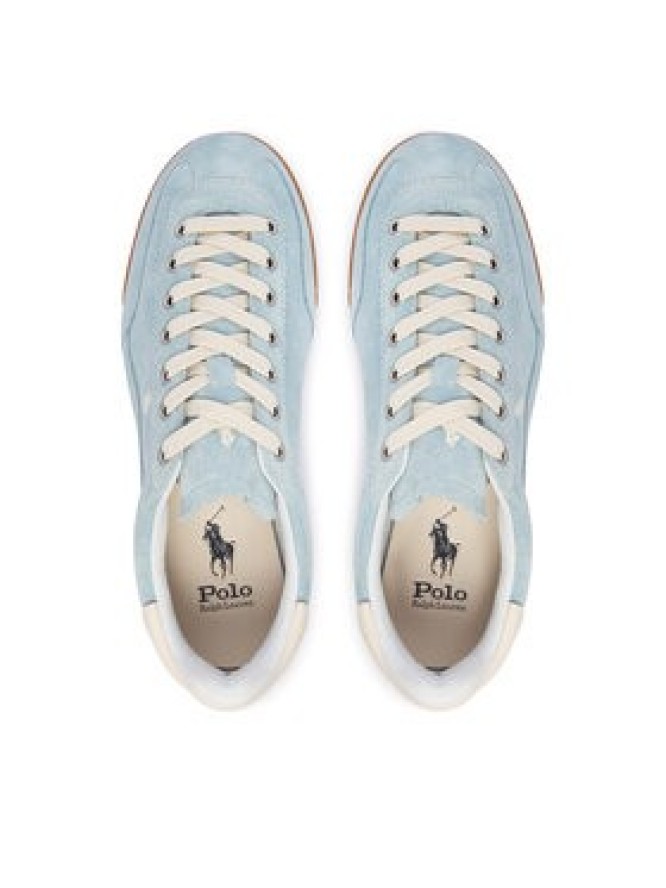 Polo Ralph Lauren Sneakersy 804P18219003 Niebieski jasny