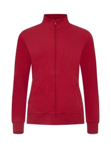 clique Basic Cardigan Women z dzianiny dresowej, zamek ton w ton