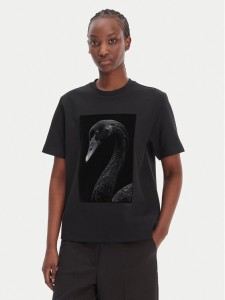 BOSS T-Shirt Eharpa2 50563277 Czarny Regular Fit