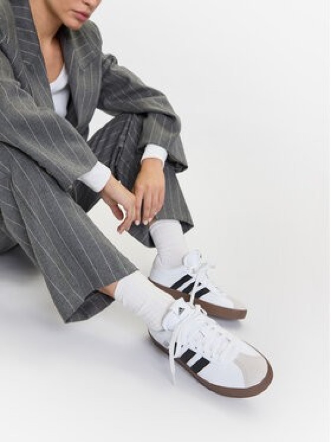 adidas Sneakersy Vl Court 3.0 Low Skateboarding ID8797 Biały