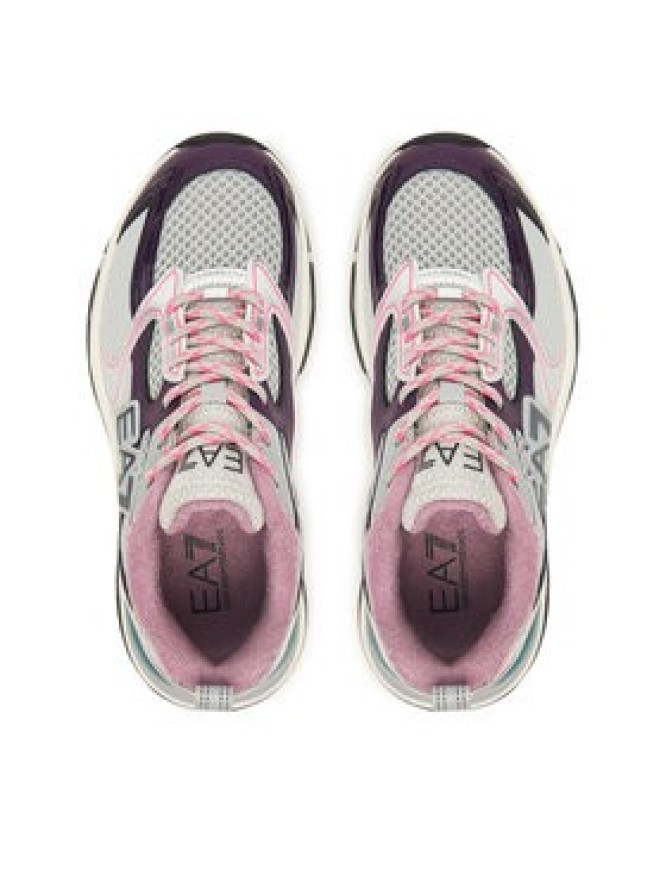 EA7 Emporio Armani Sneakersy X8X249 XK446 MZ223 Fioletowy