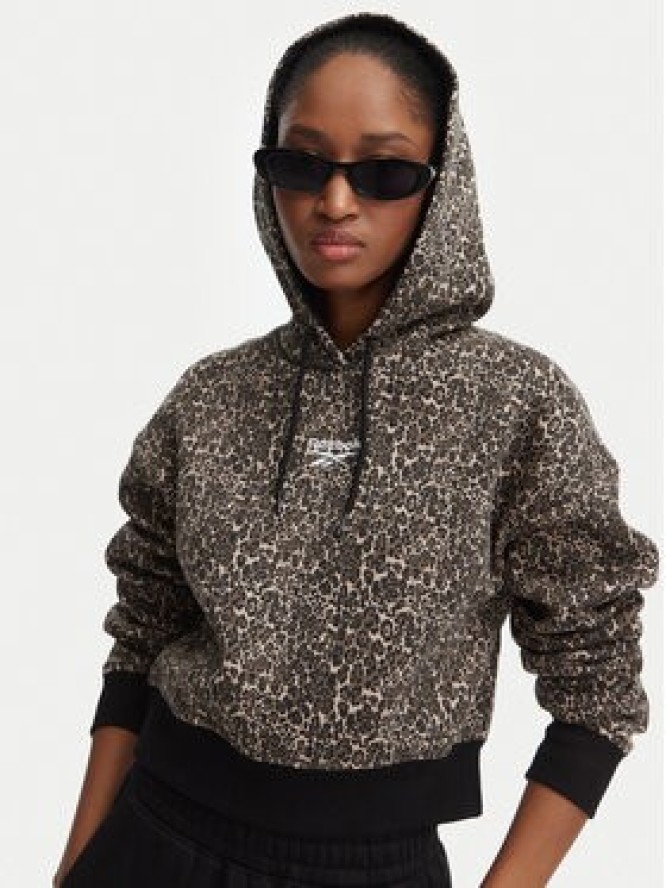 Reebok Bluza Helle RK25713CCW Brązowy Cropped Fit